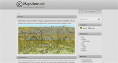 Desktop Screenshot of maps4me.net